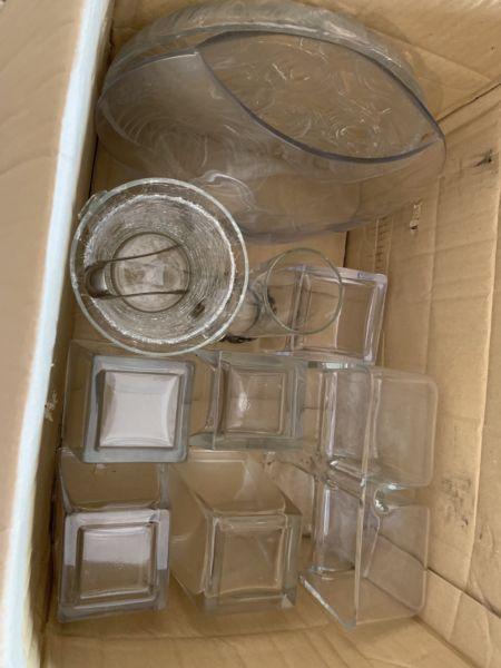 Glassware Bargain box of 10 quality items