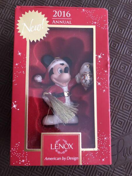 Lenox 2016 Mickey Mouse Christmas ornament