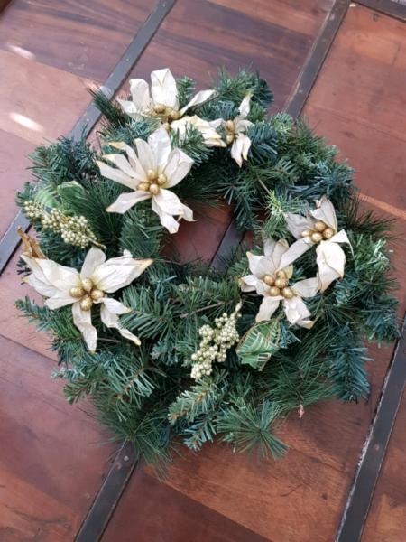 Xmas wreath for front door