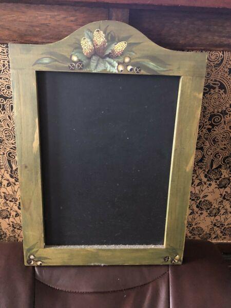 Hand painted chalk board