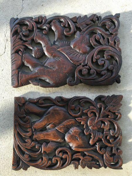 Carved Timber Ornament