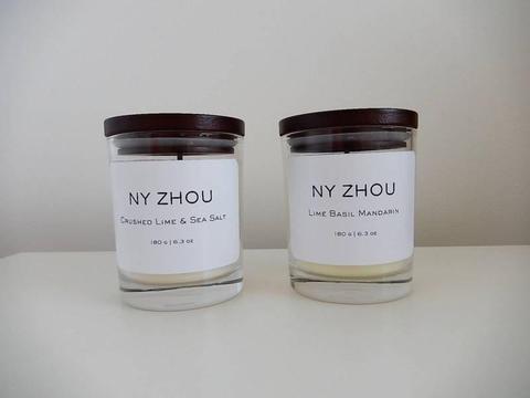 Gift Set Hand Poured Scented Natural Soy Wax Container Jar Candle