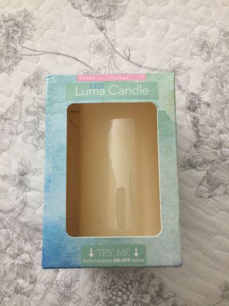 LED Luma colour changing candle