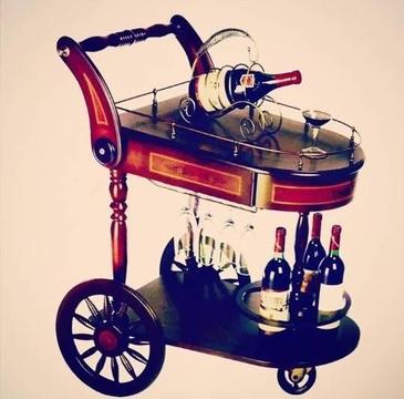 #Luxurious #Antique Wine Trolleys NOW ON GUMTREE!
