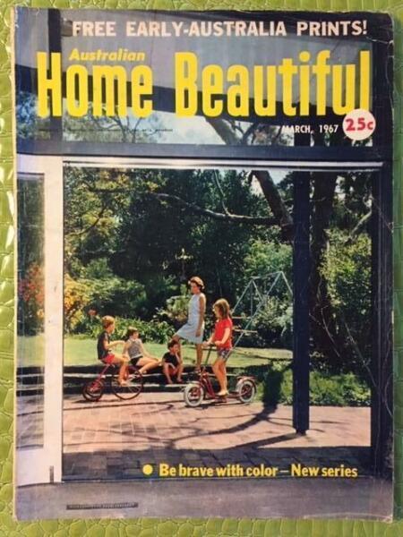 Australian Home Beautiful Magazine March 1967