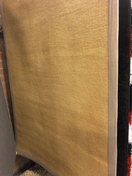 Jute rug at clearance pricing !