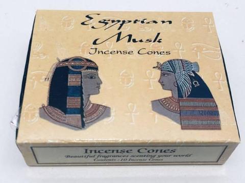 Egyptian Musk Incense Cones Pack Kamini Brand