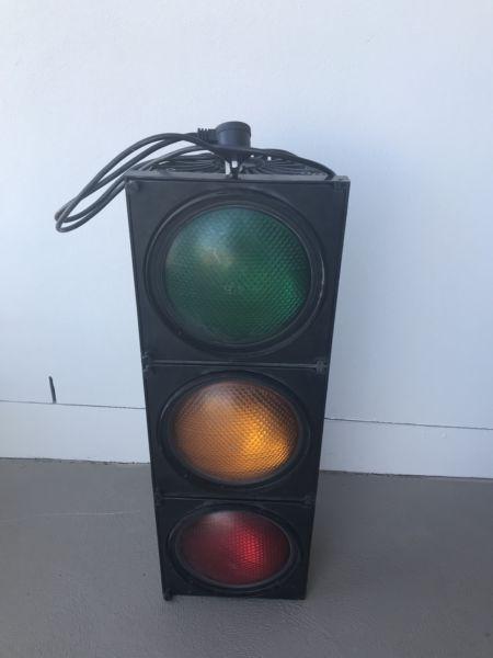 Working traffic lights