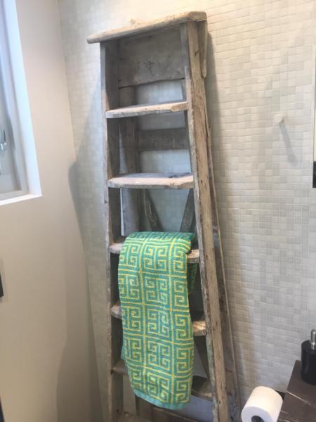 Vintage feature timber ladder