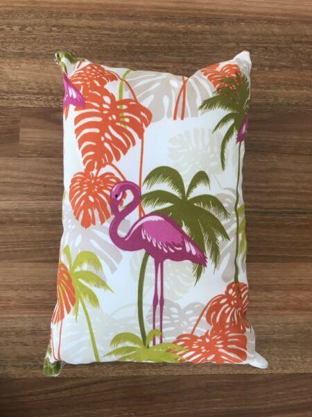 BRAND NEW cushions ~tropical print with flamingos~8 available