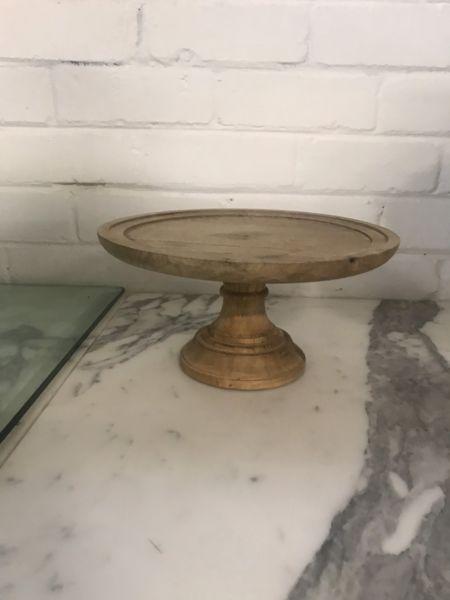 Timber cake stand for sale