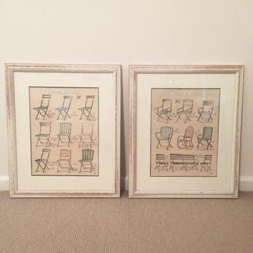 Framed prints french provincial style