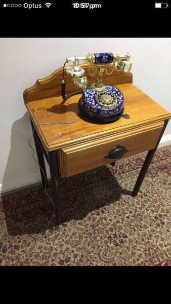 Oldest classic phone table