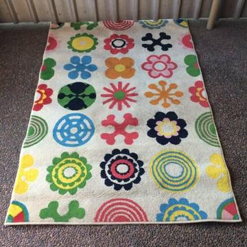 Decorative Floral Floor Rug