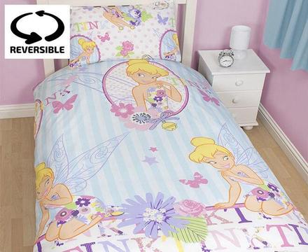 Disney Fairies Reversible Single Quilt Cover Set