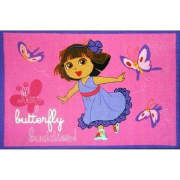 Dora Butterfly Buddies KIDS FLOOR RUG 150 x 100 cm