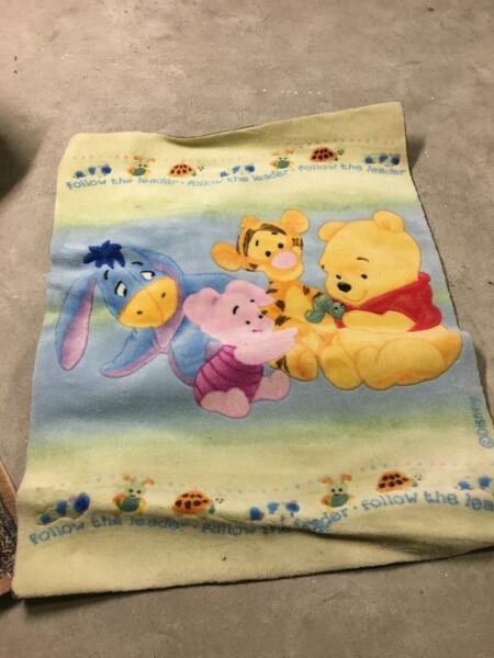 Winnie the Pooh rug only $50 great condition great material