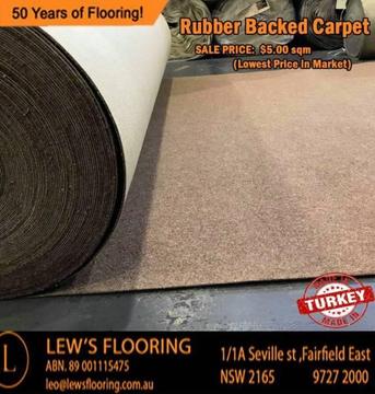 Rubber Back Carpet | Carpet 2m Indoor /Outdoor | Carpet SALE