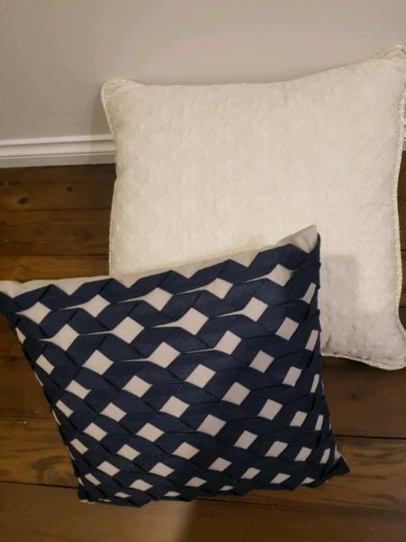Deluxe luxury matching pillow pair