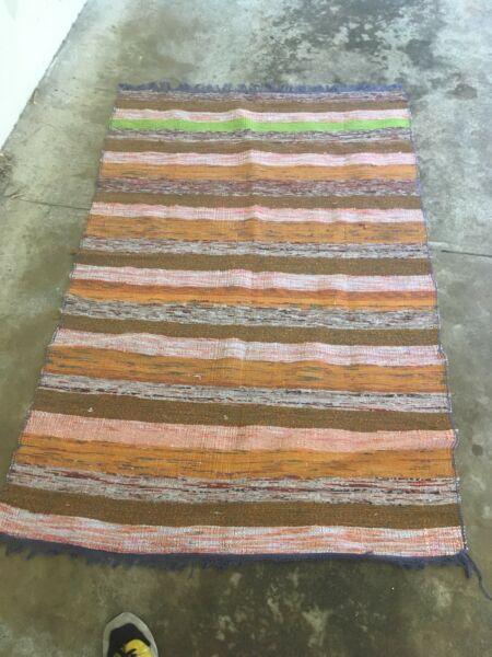 Flat weave rug