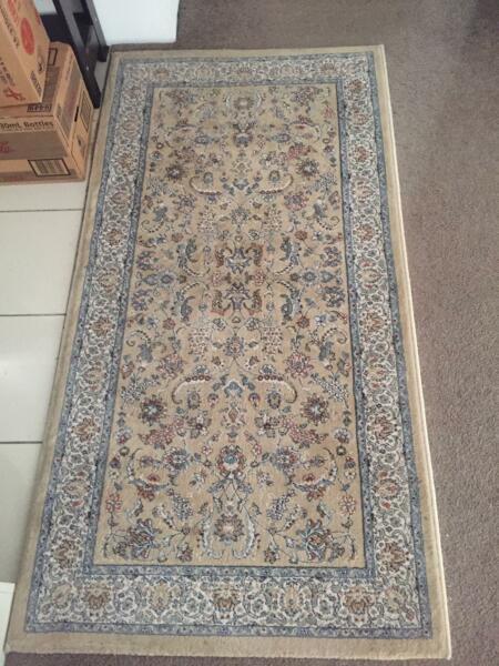 Beautful as new Persian wool like hallway rugs $50 each