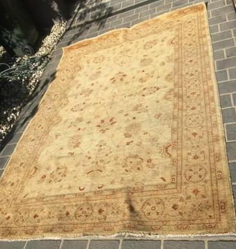 Persian vintage hand knotted rug