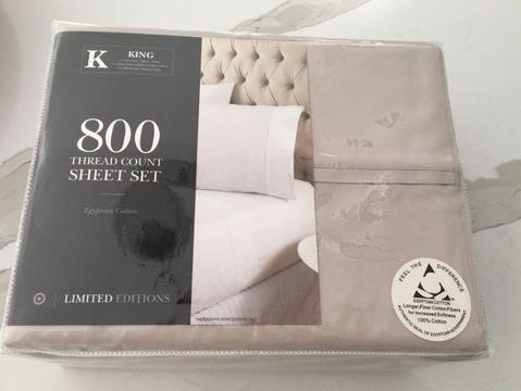 KING size sheets NEW