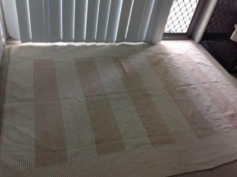 Carpet cotton 149cm x 205cm brand new