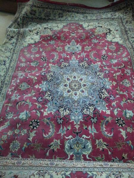 handmade persian carpet