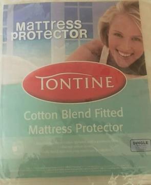 TONTINE SINGLE BED MATTRESS PROTECTOR BRAND NEW
