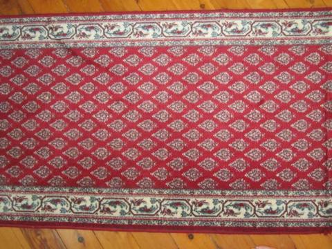 WOOL HALL RUNNER HAND WORSTED CARPET TRADITIONAL CARPET