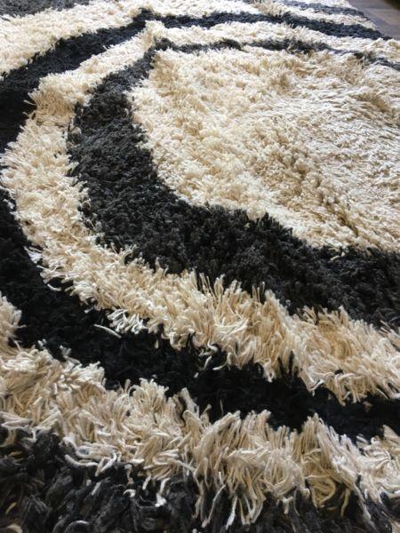 Floor rug 'super shaggy'