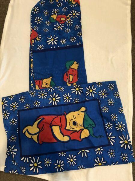 Winnie the Pooh Single Bed Quilt cover & pillow case