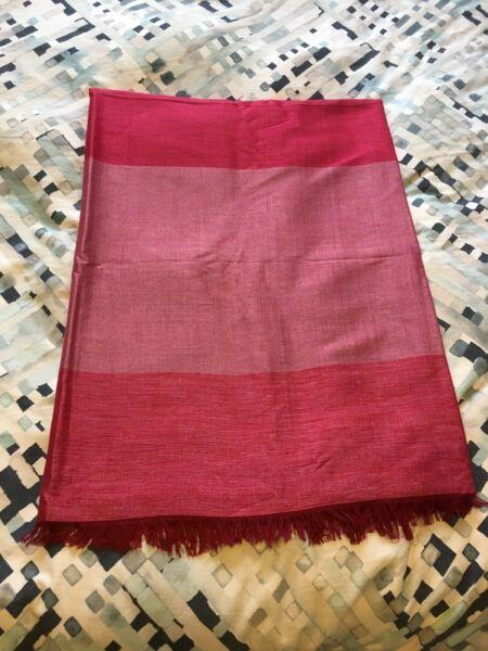 Moroccan silk bedspread/throw