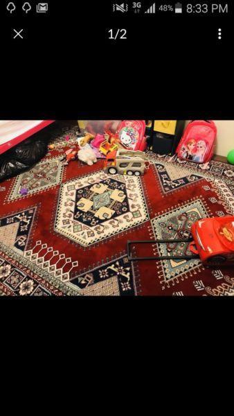 Turkish made original rug $300 bought 8 months before $1850