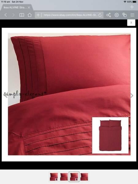 Queen Bed Duvet Cover Pillow Slips - BRAND NEW
