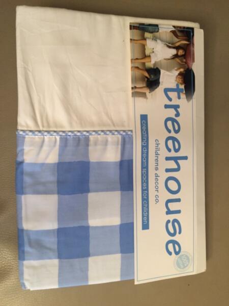 Treehouse brand - single bed flat sheet