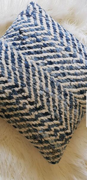 Denim Blues Pillow only 1 left on SALE NOW 
