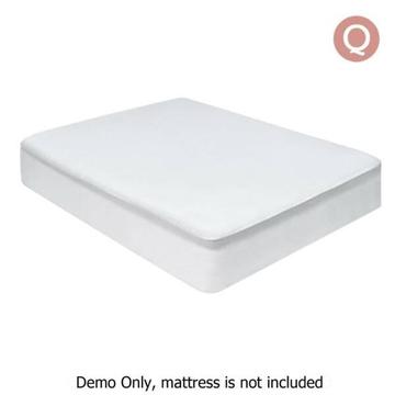 Queen Size Waterproof Bamboo Fibre Mattress Protector Fitted Fa