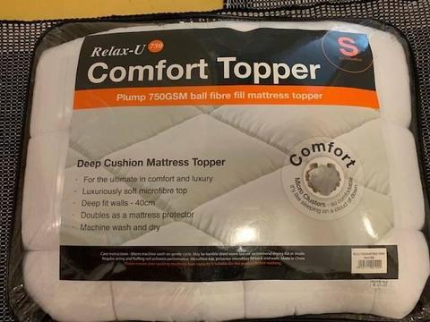 Mattress topper single bed