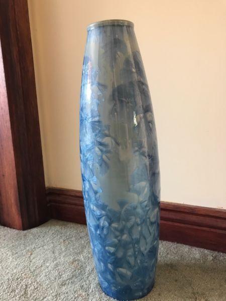 Blue Hand-made Vases