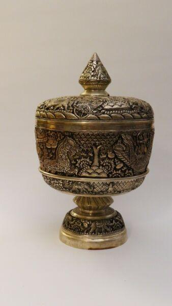 Cambodian Silver-plate Rice Pot