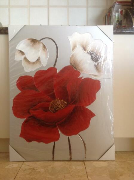 Red Poppy Canvas