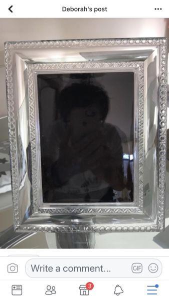 Waterford crystal photo frame