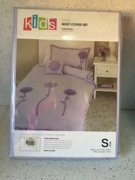 Kids Single Bed Quilt Cover