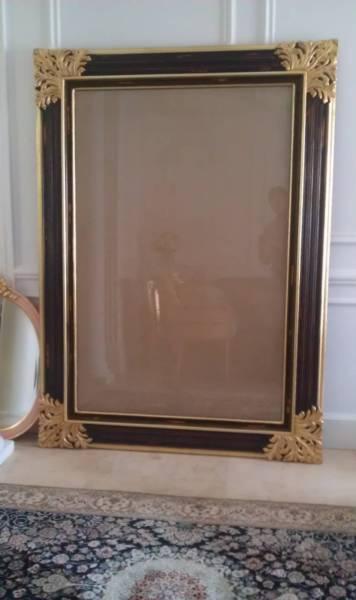Classical hand-carved picture painting mirror frame