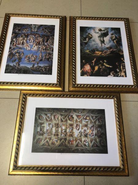 Michelangelo & Raffaello Framed Prints