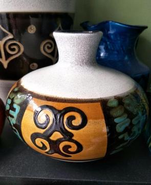 Vintage West German Pottery Ceramic Vase Dumler Breiden 174 / 15