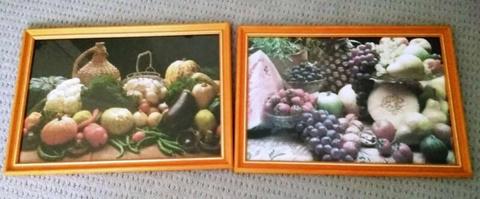 PICTURE PRINTS FOR YOUR KITCHEN BOTH IN FRAMES