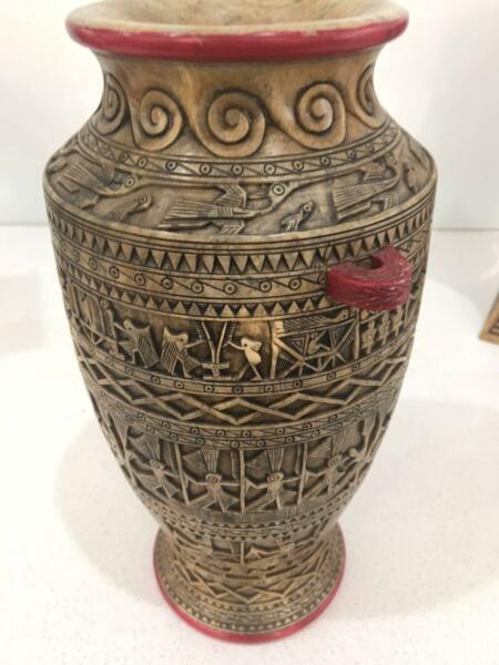 x4 large Vietnamese Carved Marble Vases